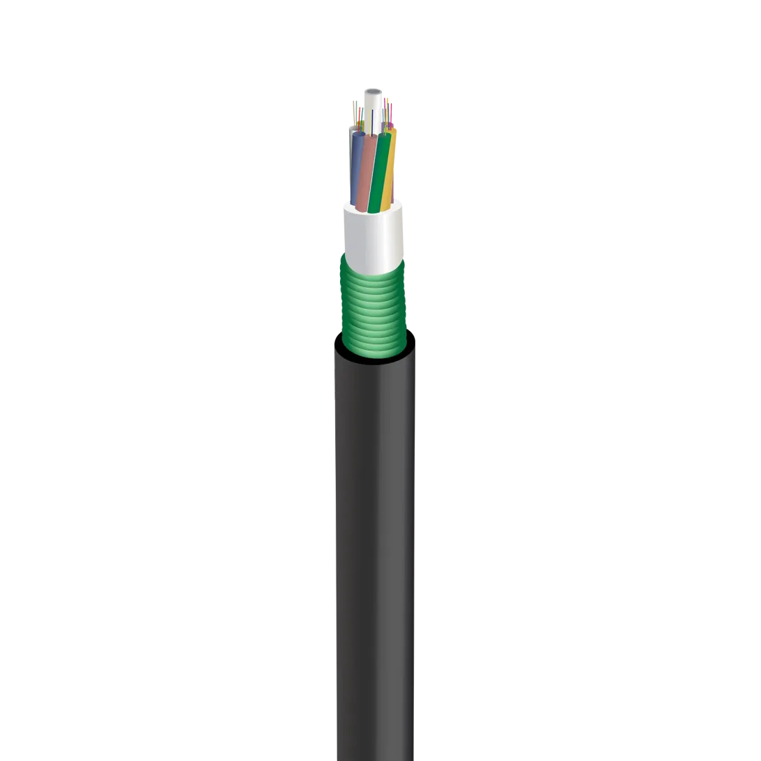 OptoWire-U-TIC-S-8FO-2.7KN (High density) Duct installation Steel tape optical cable 