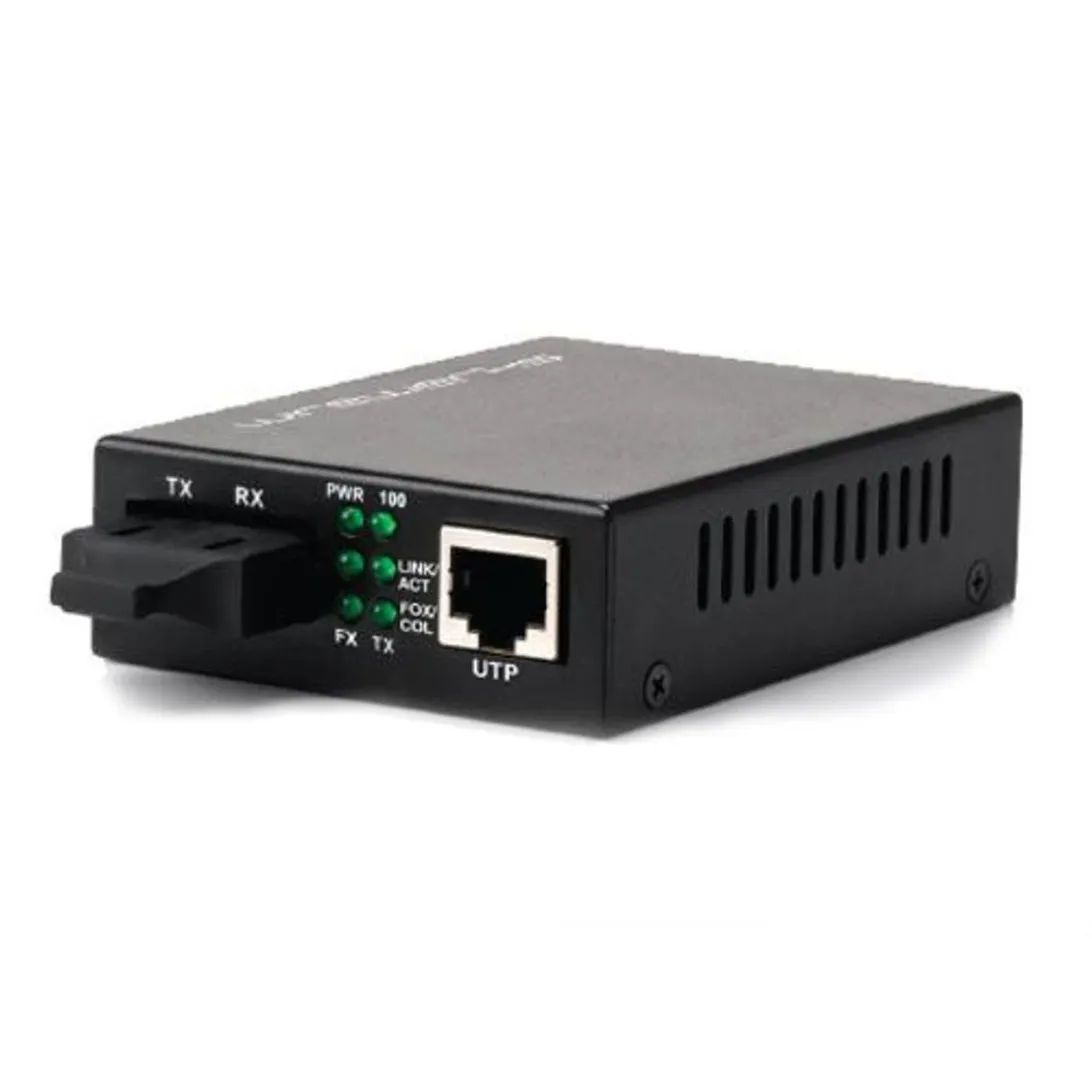 100M-1SC-1RJ45-LFP Media Convertor