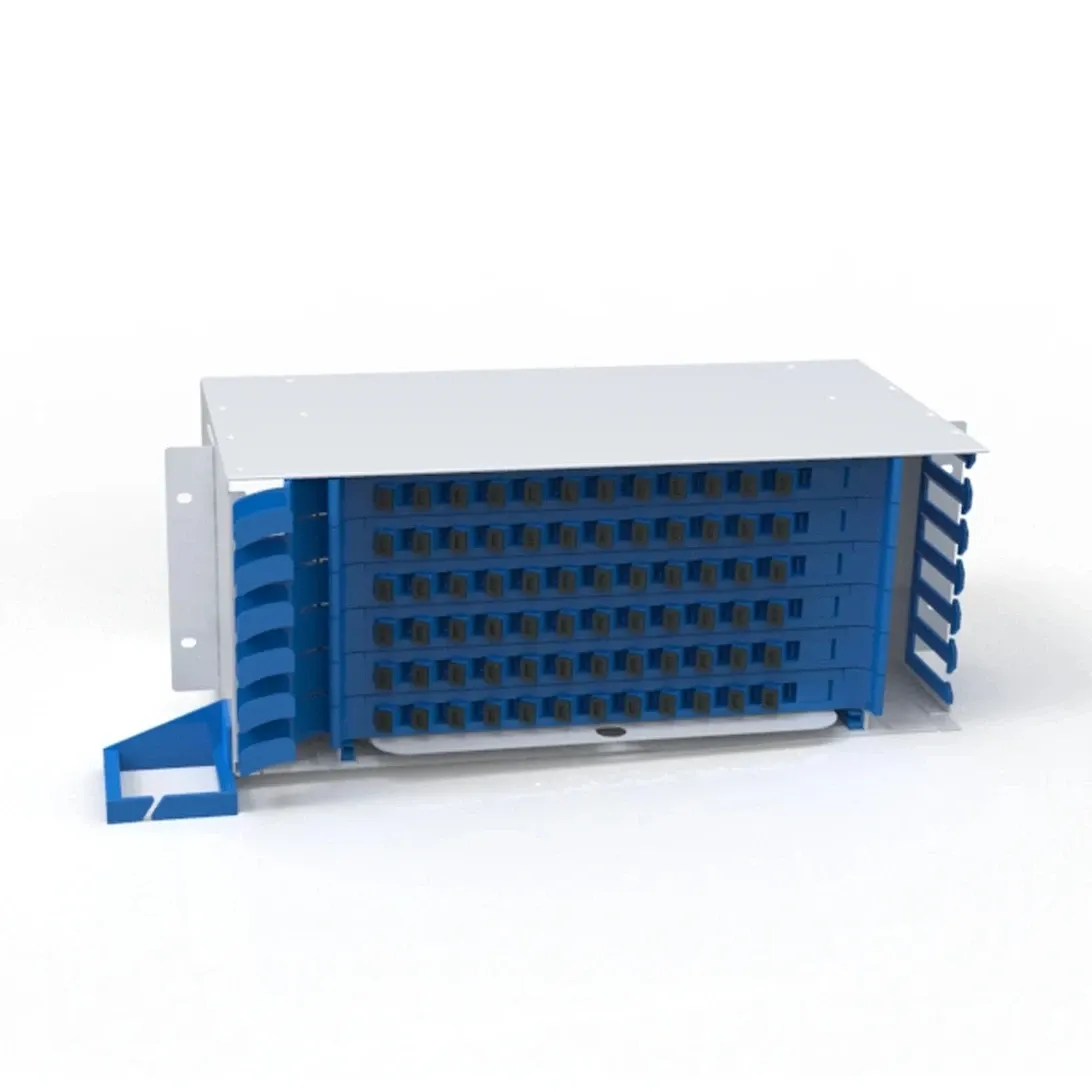 Rack Mount Patch Panel ODU-L16-96 With SC/UPC Pigtail