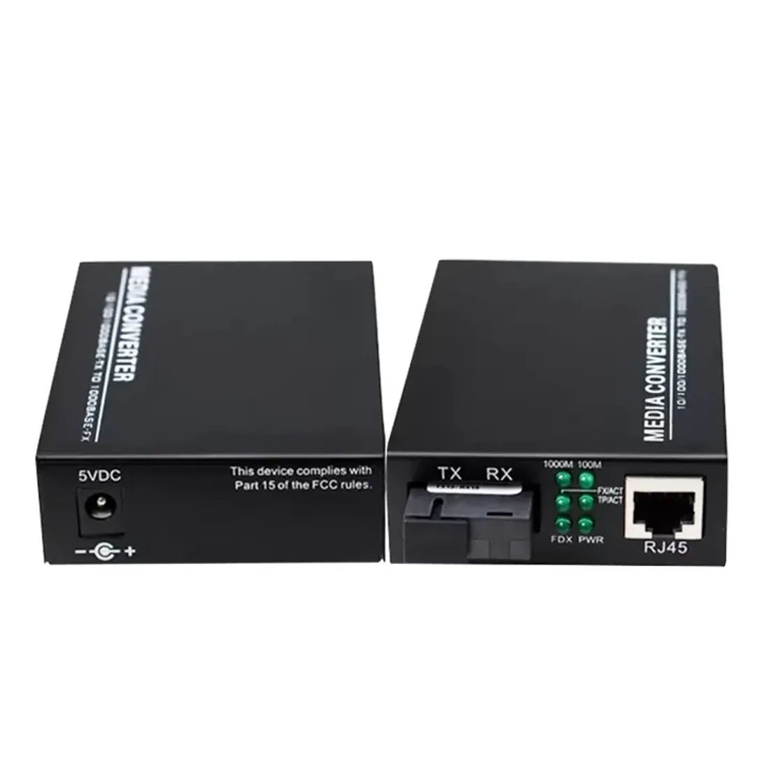 1G-1SC-1RJ45-DF-20KM Media convertor