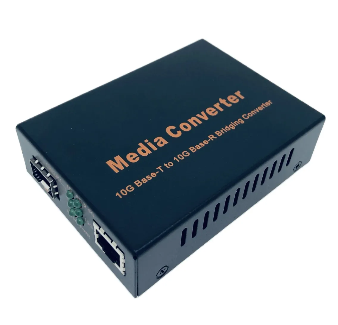 10G-1SFP-1RJ45 Media Convertor