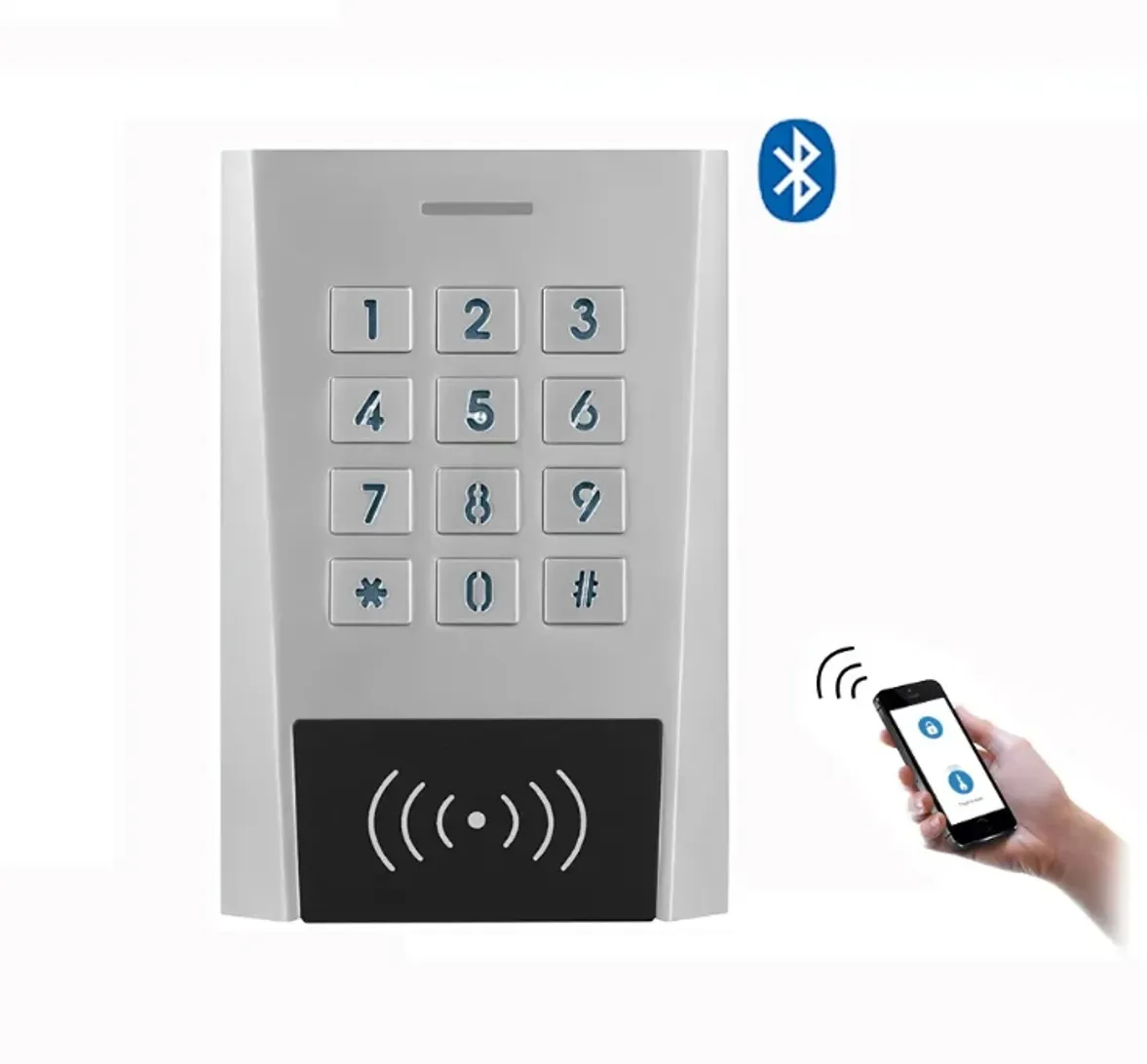 VIV-XK3-D-MF Outdoor Dual-Relay Digital Keypad Access