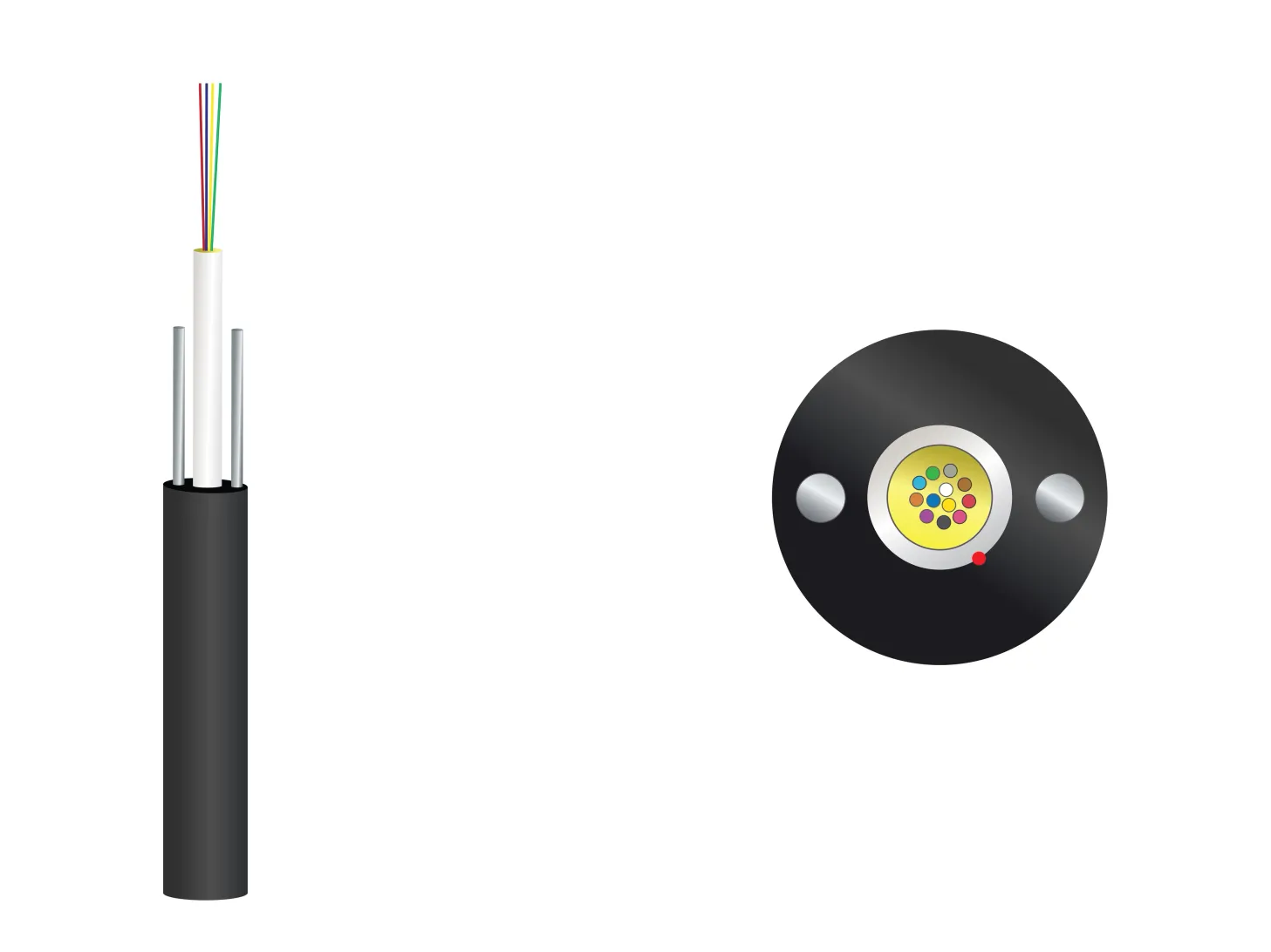 OptoWire AS-L-8FO-1KN Aerial ADSS Optical Cable