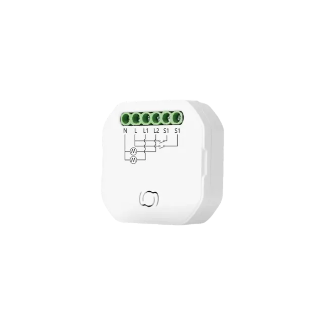 2 Gang 1 Way Neutral Required Wi-Fi & BLE Smart Switch Module VIV-SW201N