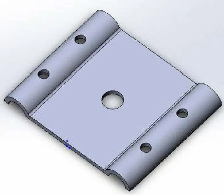 Fitting clamp Easy-1-Double