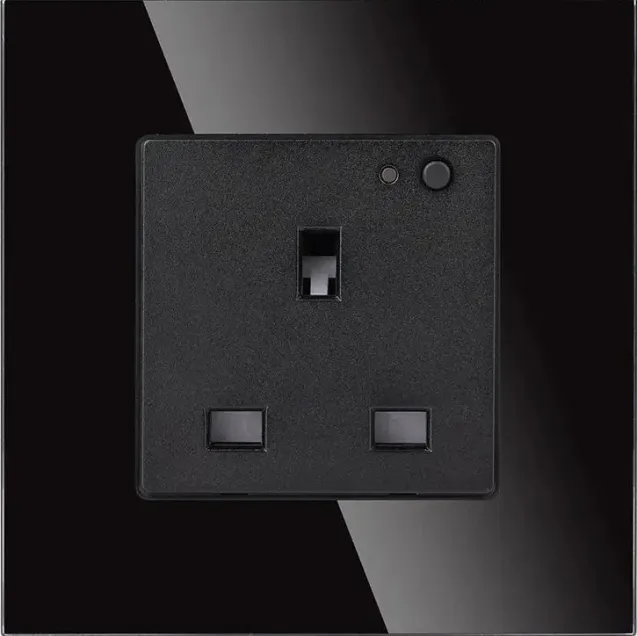 Wi-Fi Multi-Function Single Socket with Power Metering (Black) VIV-TW-WFS1MF-WT