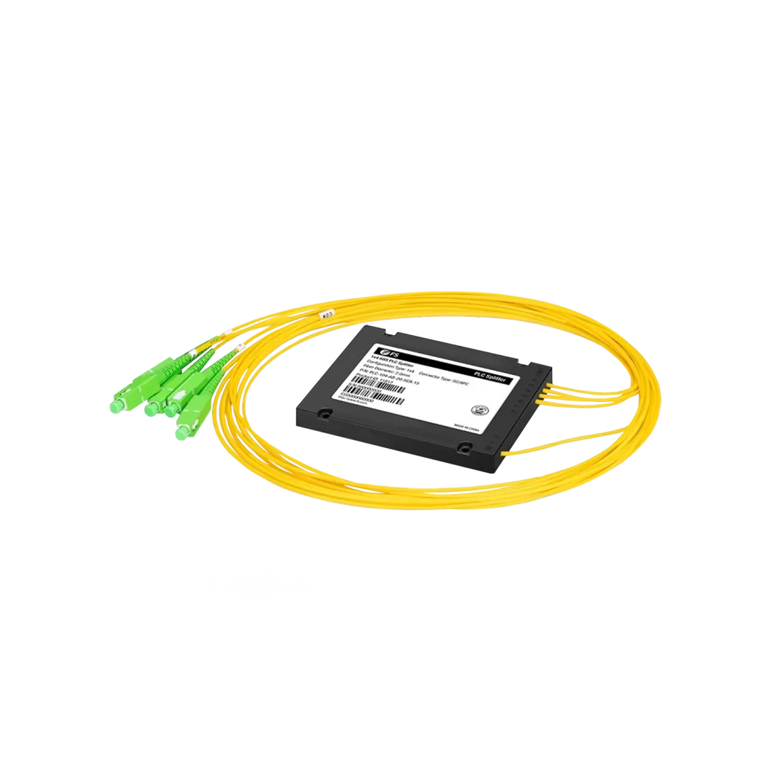 Optowire PLC Splitter 1x4, 2.0mm, ABS BOX, SC/APC