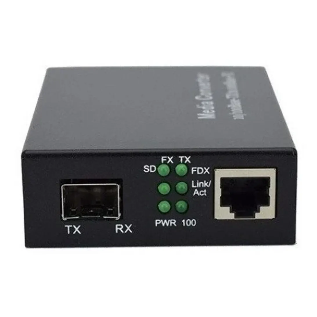 1G-1SFP-1RJ45 Media Convertor