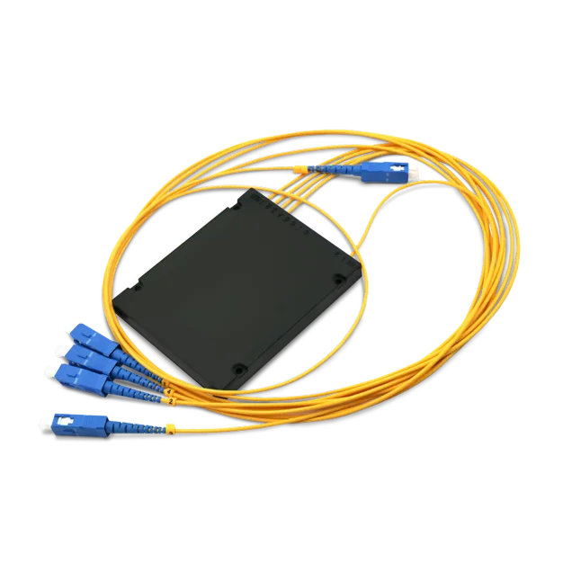 Optowire PLC Splitter 1x4, 2.0mm, ABS BOX, SC/UPC