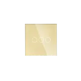 3 Gang Smart Wi-Fi Touch Switch with Neutral (Black) VIV-TW-6WF301N-WT 3