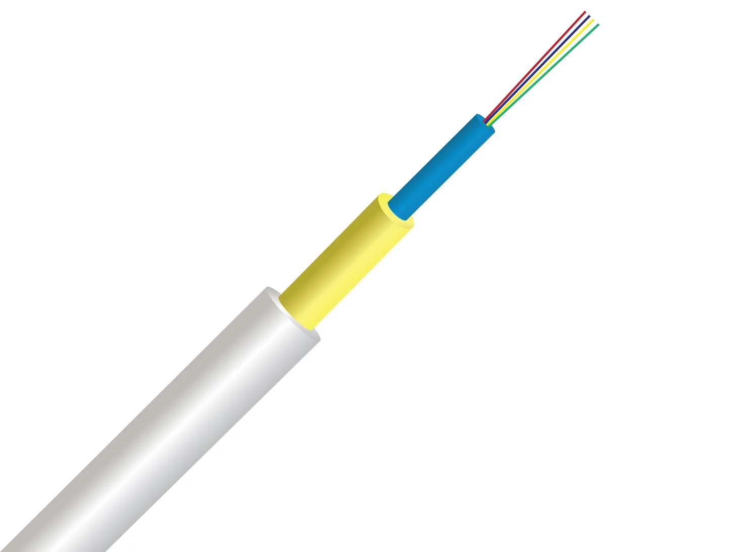OptoWire-ID-OR3MM-2FO-G657A2(300m) Drop Indoor Optical Cable