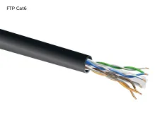 FTP CAT6 CCA 24AWG PVC(indoor) "0.53 ± 0.01 mm" 2