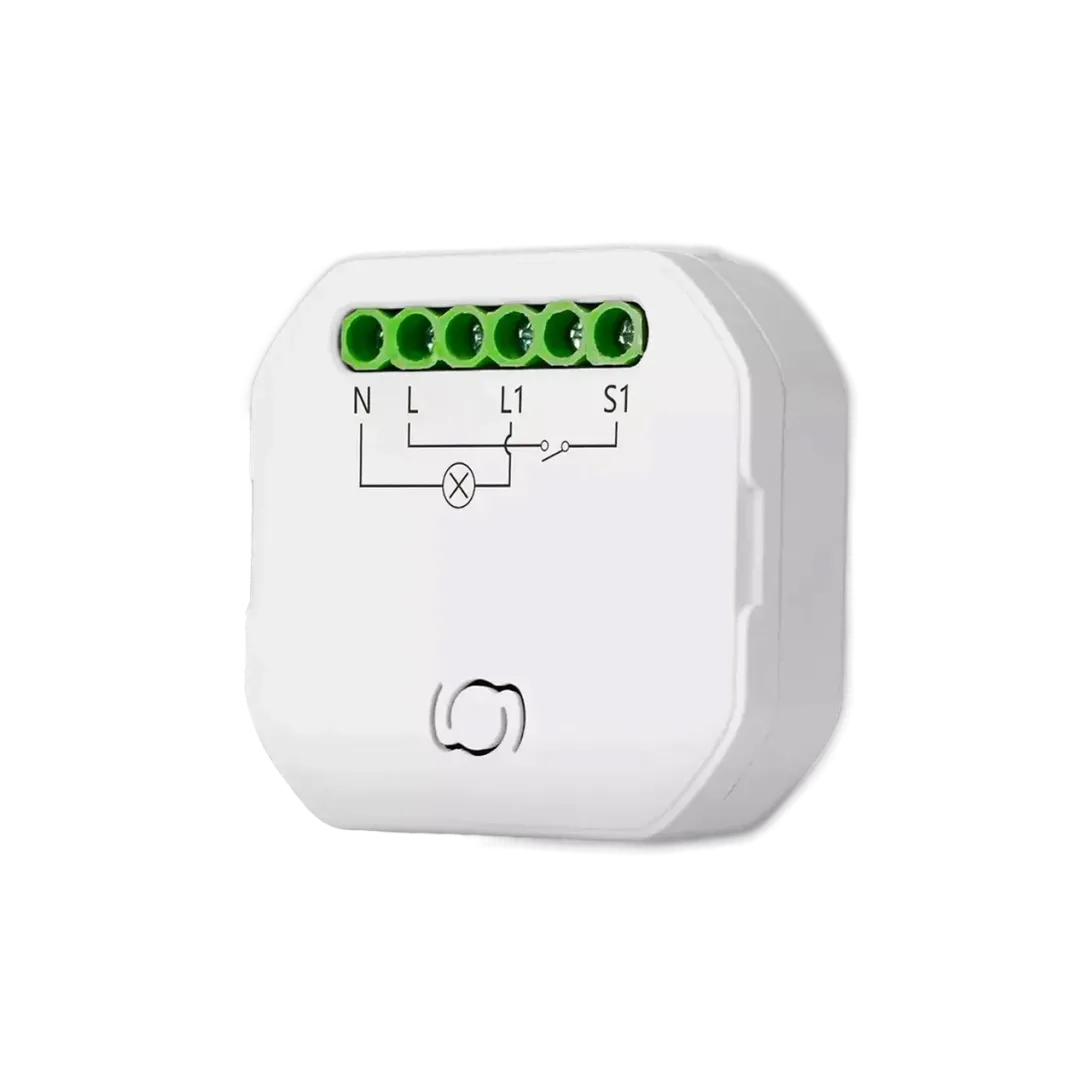 1 Gang 1 Way Neutral Required Wi-Fi & BLE Smart Switch Module VIV-SW101N