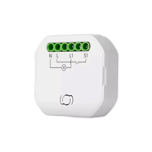 1 Gang 1 Way Neutral Required Wi-Fi & BLE Smart Switch Module VIV-SW101N