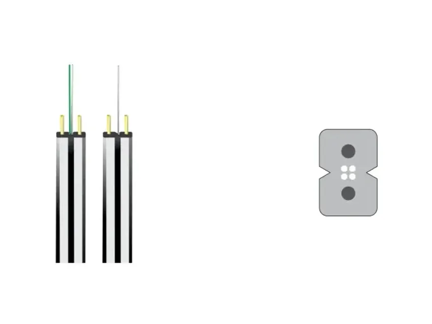 OptoWire-ID-FL(W)-1FO-G657A2 Drop Indoor Optical Cable