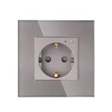 Wi-Fi EU Type F Single Socket 16A (White) VIV-TW-WF1F-WT 2