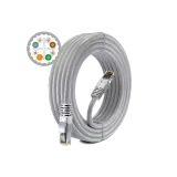 Patch cord UTP Cat6A LSZH 0.9m 9