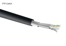FTP CAT6 CCA 23AWG PVC(indoor) "0.57 ± 0.01 mm" 2