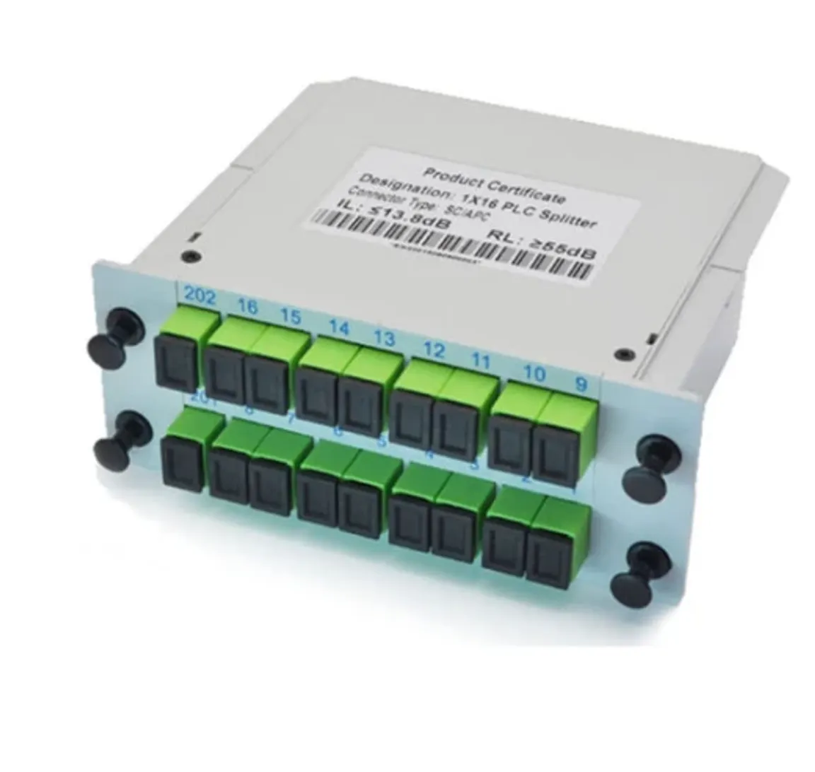 Optowire PLC Splitter 1x16, LGX, SC/APC