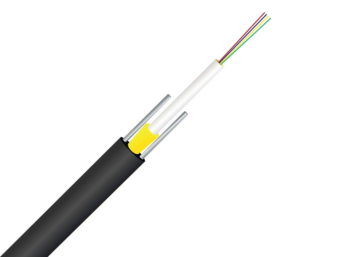 OptoWire AS-L-8FO-4KN Aerial ADSS Optical Cable