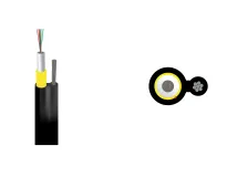 OptoWire-AM-L-OR-1FO-3KN Drop Outdoor Figure-8 optical cable 2