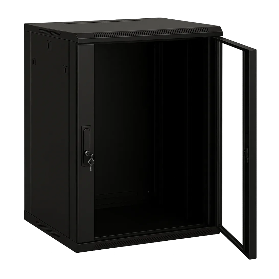 24U Network Rack Cabinet (600x600mm) With Glass Door