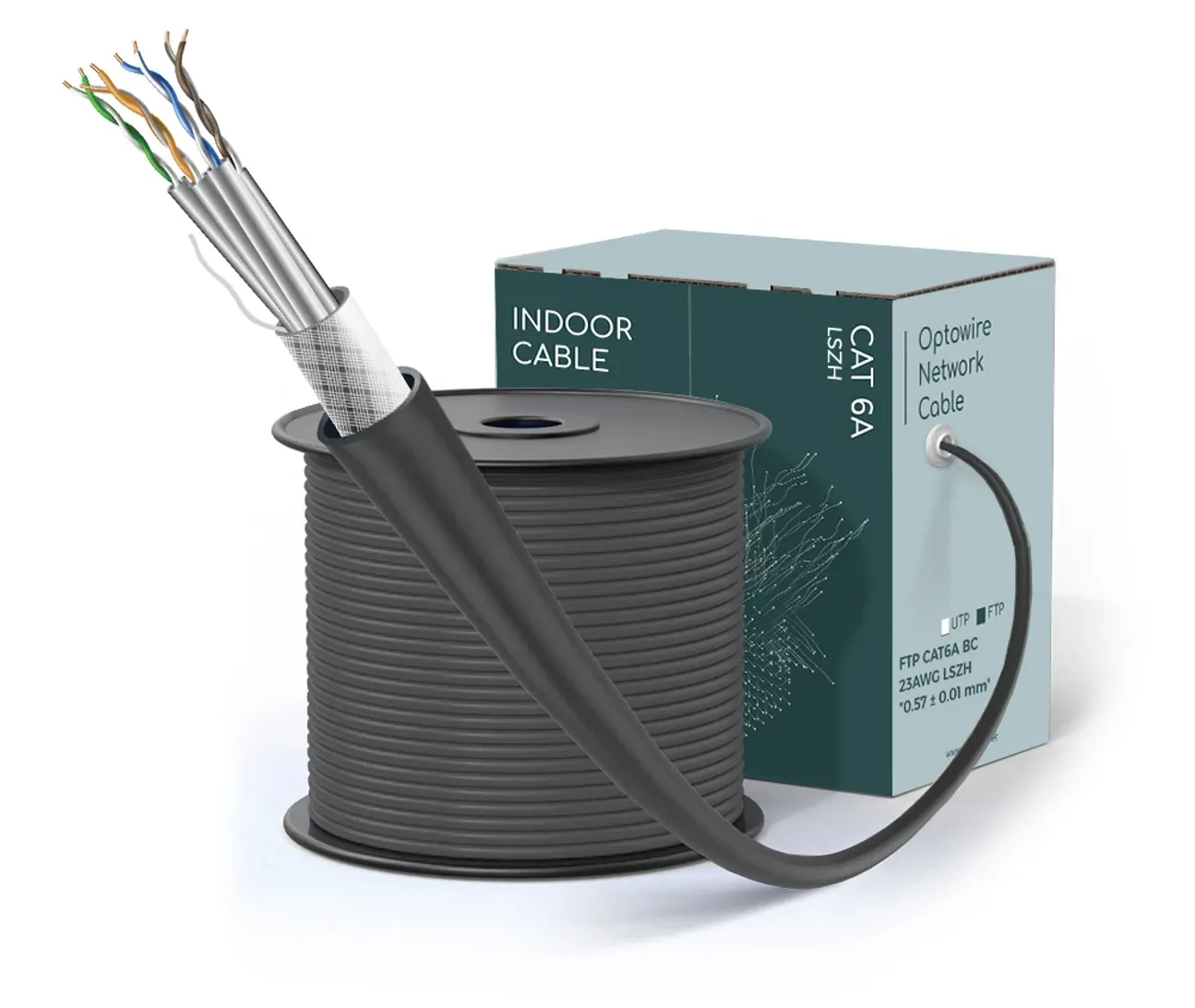 FTP CAT6 BC 23AWG LSZH "0.57 ± 0.01 mm"