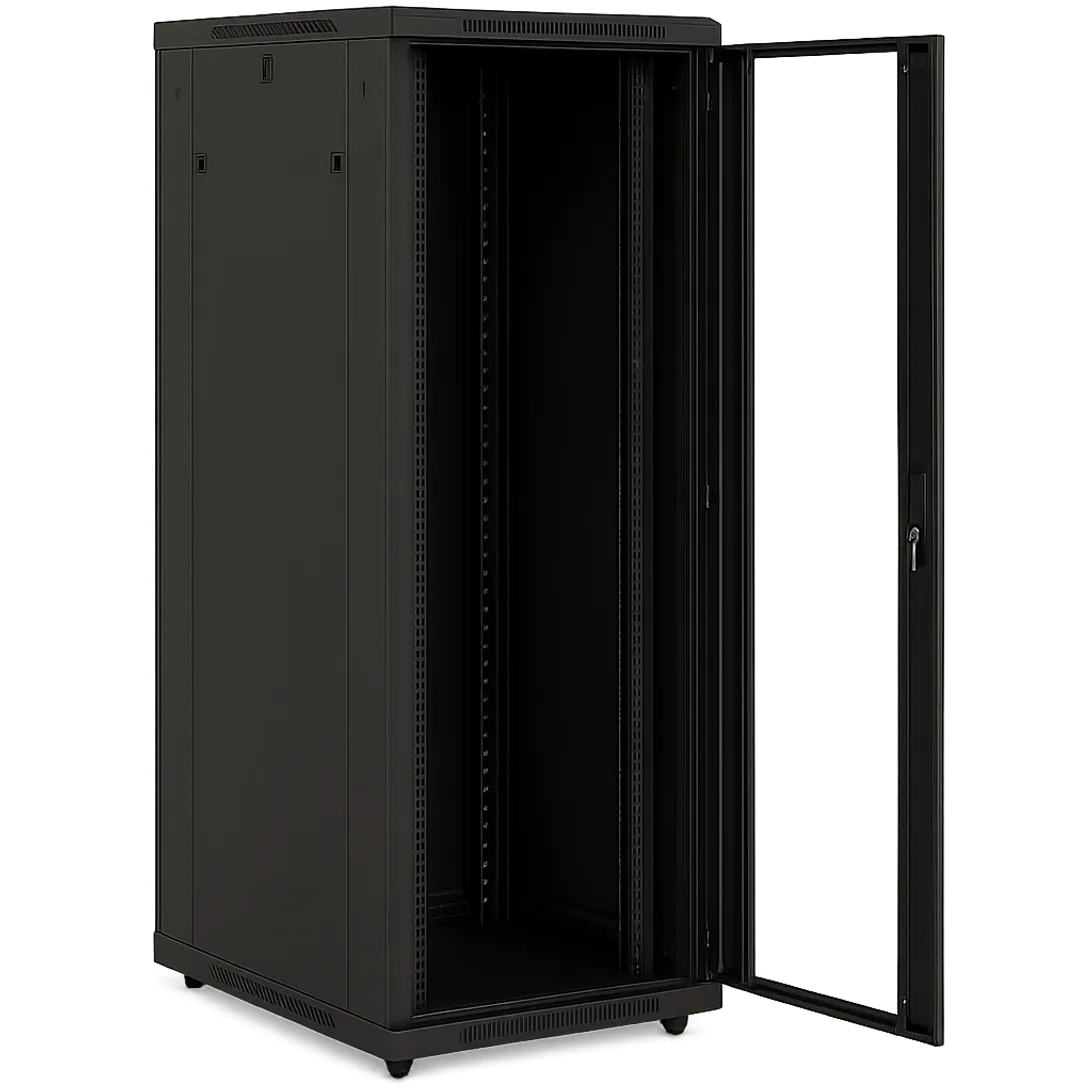 42U Network Rack Cabinet (600x1000mm) With Glass Door
