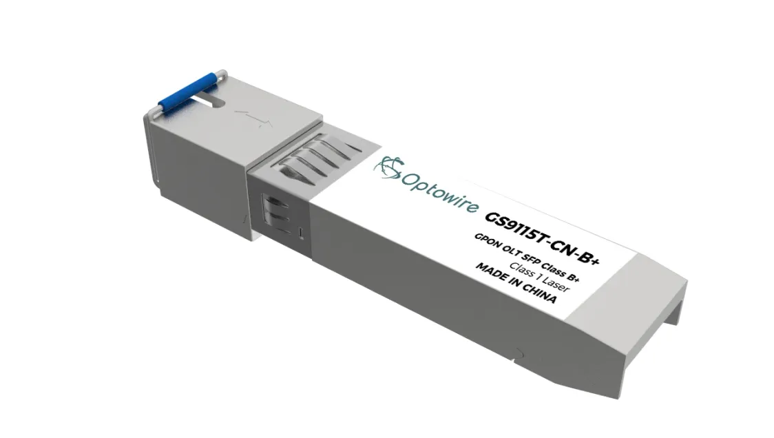 GPON OLT SFP Class B+ Module, SC/UPC, 2.5G Tx / 1.25G Rx, 20km