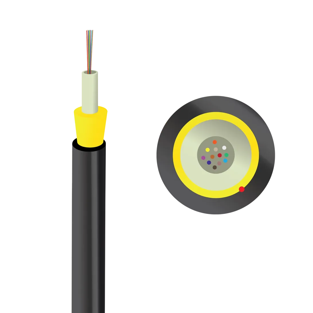 OptoWire-AS-L(A)-2FO-2KN Drop Outdoor ADSS optical cable