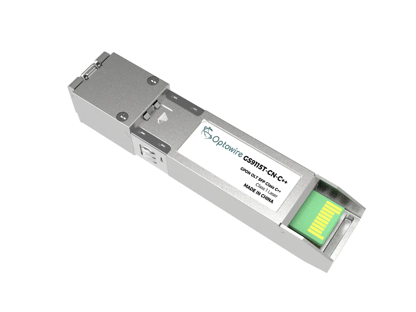 GPON OLT SFP Class C++ Module, SC/UPC, 2.5G Tx / 1.25G Rx, 20km