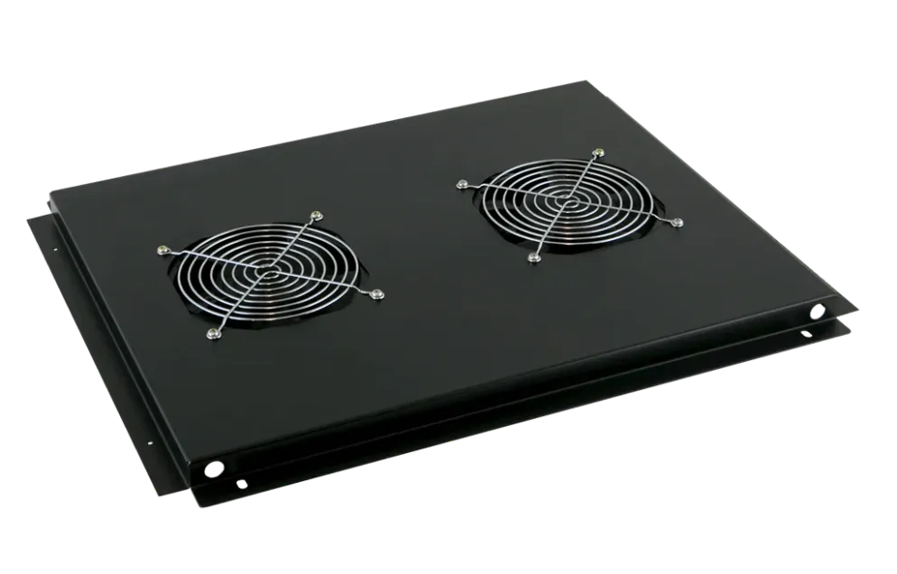 Roof-Mounted Cabinet Fan Unit (2 Fans) for Network Rack Cooling