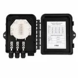 YTDB-08I-4 (Black) Fiber Optic Distribution Box 2