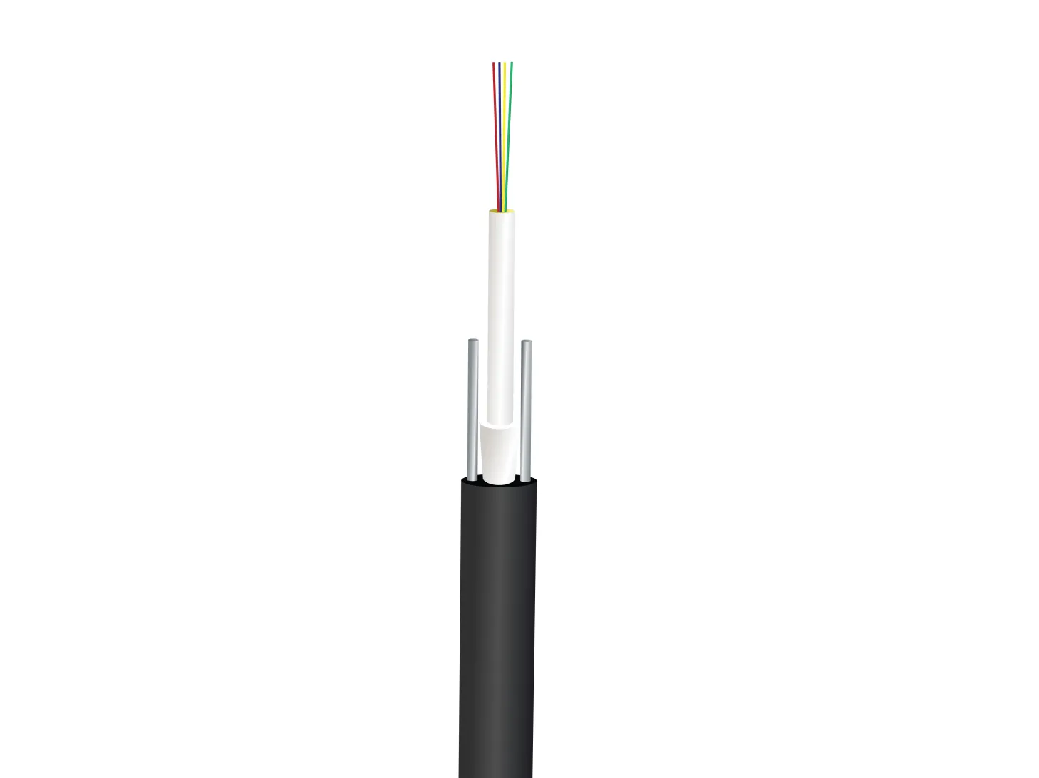 OptoWire AS-L-2FO(KFRP)-1.5KN Aerial ADSS Optical Cable