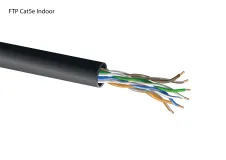 FTP CAT5E CCA 24AWG PVC(indoor) "0.50 ± 0.01 mm" 2