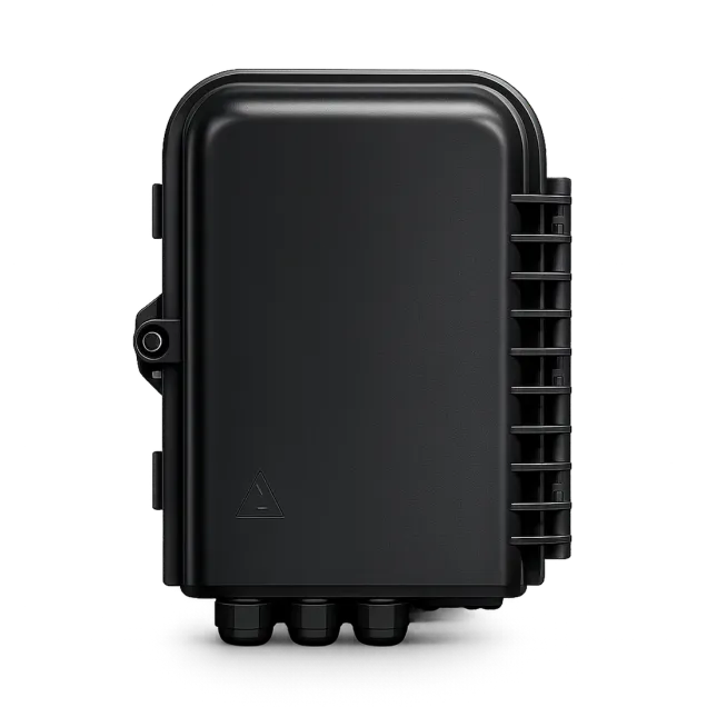 YTDB-08I-4 (Black) Fiber Optic Distribution Box