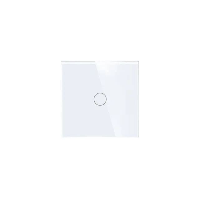  1 Gang Smart Wi-Fi Touch Switch with Neutral (White) VIV-TW-6WF101N-WT