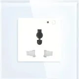 Wi-Fi Multi-Function Single Socket 13A (Black) VIV-TW-WF1MF-WT 1